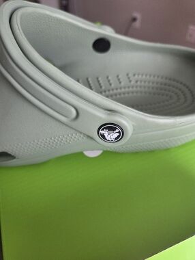 CROCS Sage Green Classic Clog with Pivot Strap
